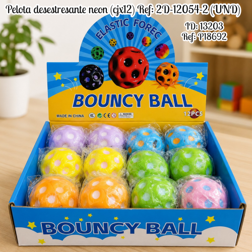 Pelota desestresante neon (cjx12) Ref: 2D-12054-2 (UND)