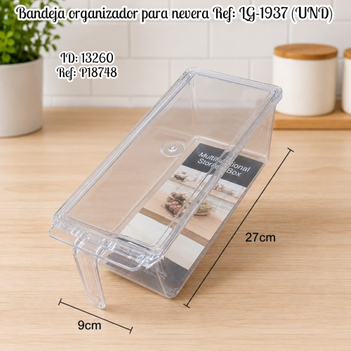 Bandeja organizador para nevera Ref: LG-1937 (UND)