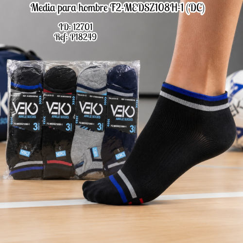 Media para hombre F2-MEDSZ108H-1 (DC)