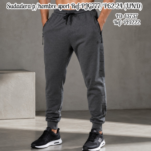 Sudadera p/hombre sport  Ref:PJG777/P62-24 (UND)