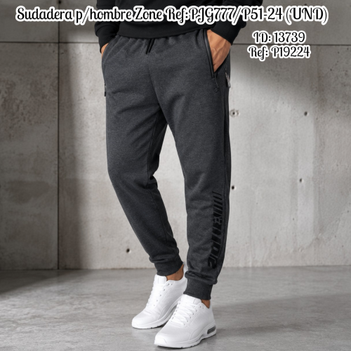 Sudadera p/hombre  Zone Ref:PJG777/P51-24 (UND)