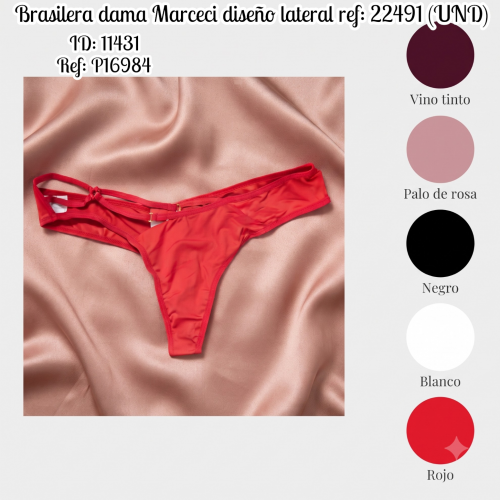 Brasilera dama Marceci diseño lateral ref: 22491 (UND)