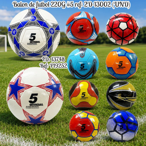 Balon de futbol 220G #5 ref: 2D-13002 (UND)