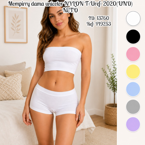 Mompirry dama unicolor NYLON T:Uref: 2020(UND) NETO