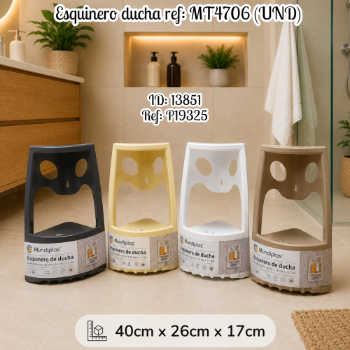 Esquinero ducha ref: MT4706 (UND)