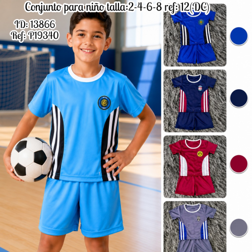 Conjunto para niño talla:2-4-6-8 ref: 12(DC)