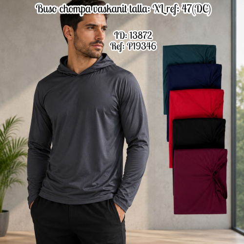 Buso chompa vaskanit talla: XL ref: 47(DC)