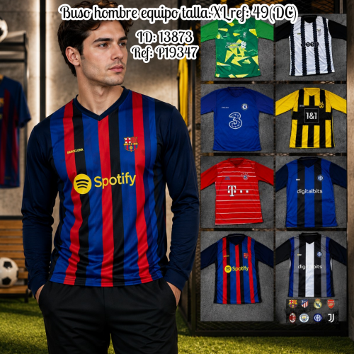Buso hombre equipo talla.XL ref: 49(DC)