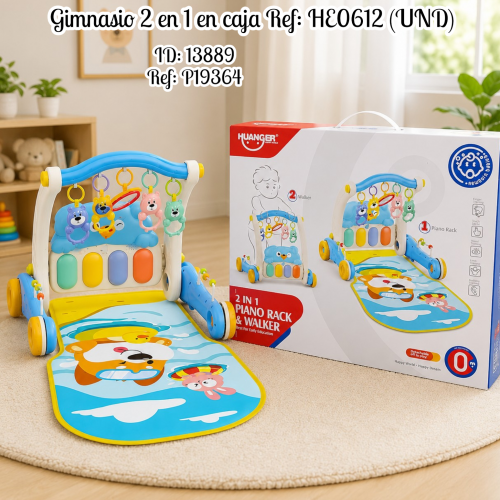 Gimnasio 2 en 1 en caja Ref: HE0612 (UND)