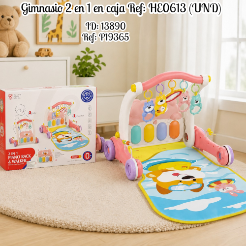 Gimnasio 2 en 1 en caja Ref: HE0613 (UND)