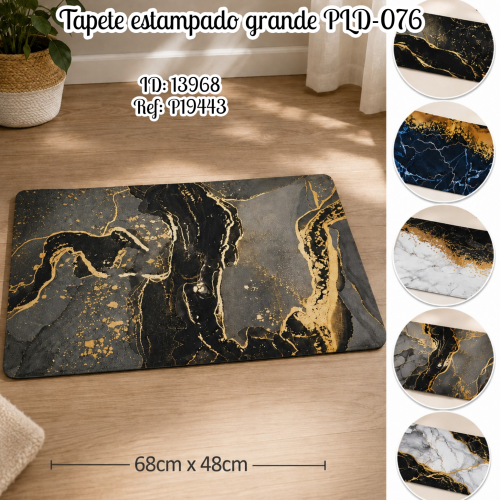Tapete estampado grande PLD-076(UND)