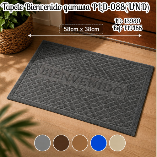 Tapete Bienvenido gamusa PLD-088(UND)