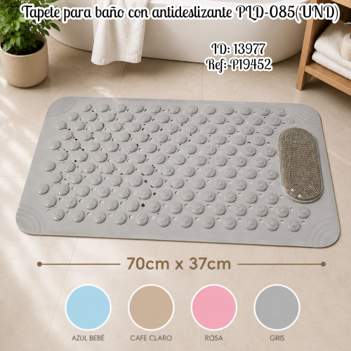 Tapete para baño con antideslizante PLD-085(UND)