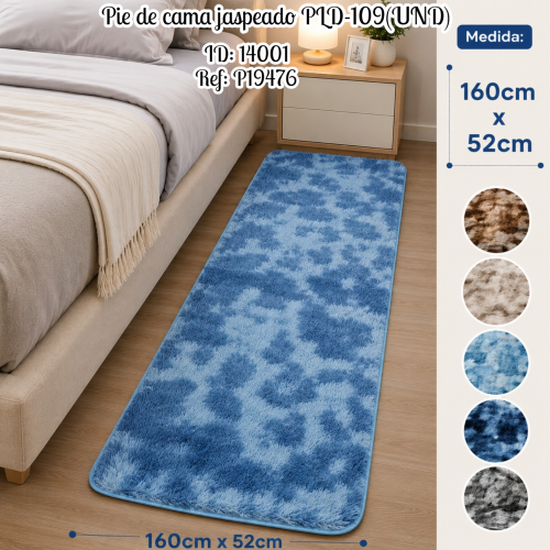 Pie de cama jaspeado PLD-109(UND)