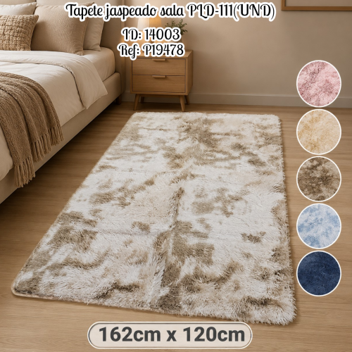 Tapete jaspeado sala PLD-111(UND)