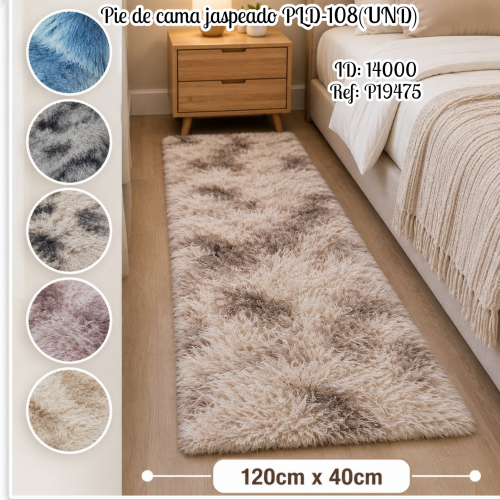 Pie de cama jaspeado PLD-108(UND)