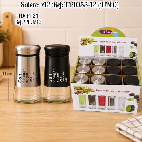 Salero x12 Ref:TP1055-12 (UND)