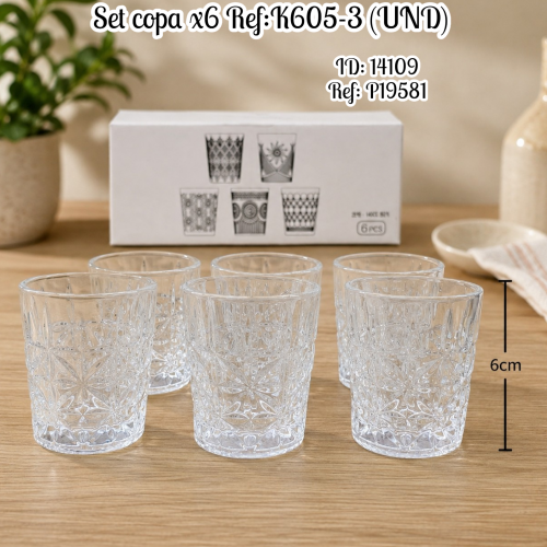 Set copa x6 Ref:K605-3 (UND)