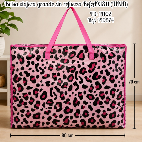 Bolsa viajera grande sin refuerzo Ref:AX1311 (UND)
