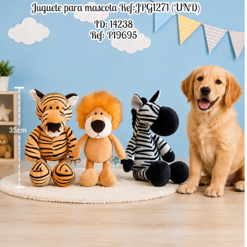 Juguete peluche para mascota Ref:JPG1271 (UND)
