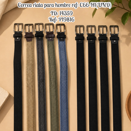 Correa riata para hombre ref: C66-H1(UND)