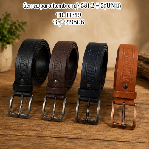 Correa para hombre ref: 581-2 # 5(UND)