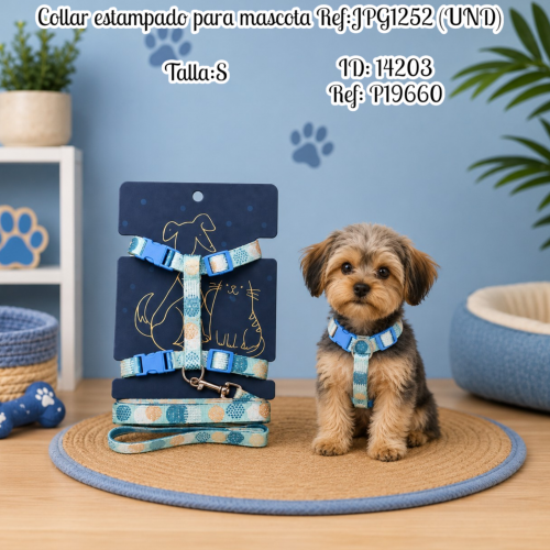 Collar estampado para mascota Ref:JPG1252 (UND)