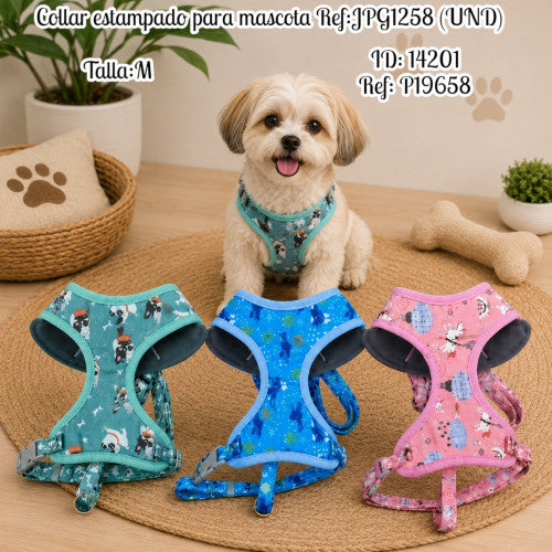 Collar estampado para mascota Ref:JPG1258 (UND)