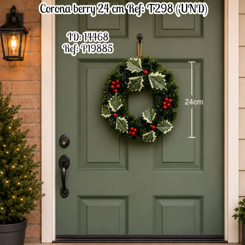 Corona berry 24 cm Ref: T298 (UND)