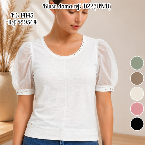 Blusa dama ref: D22(UND)