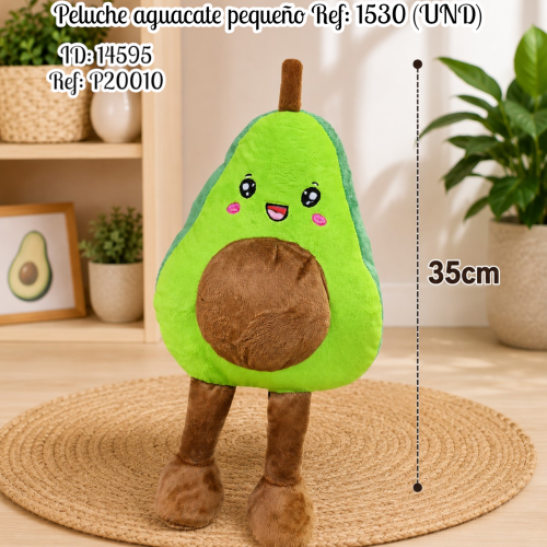 Peluche aguacate pequeño Ref: 1530 (UND)