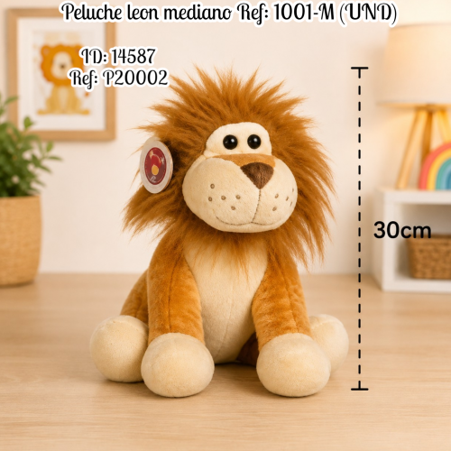 Peluche leon mediano Ref: 1001-M (UND)