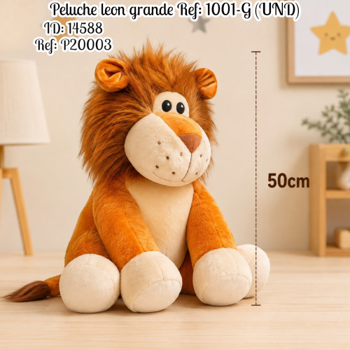 Peluche leon grande Ref: 1001-G (UND)