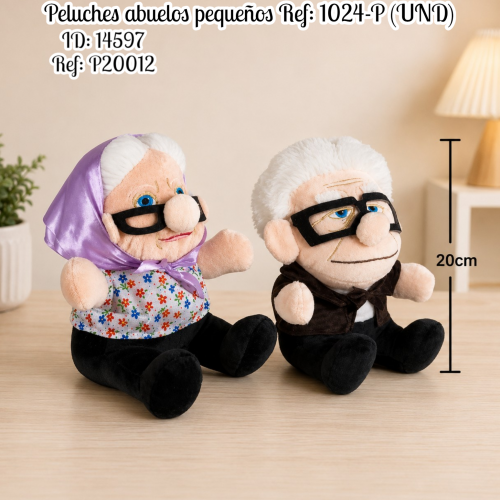 Peluches abuelos pequeños Ref: 1024-P (UND)