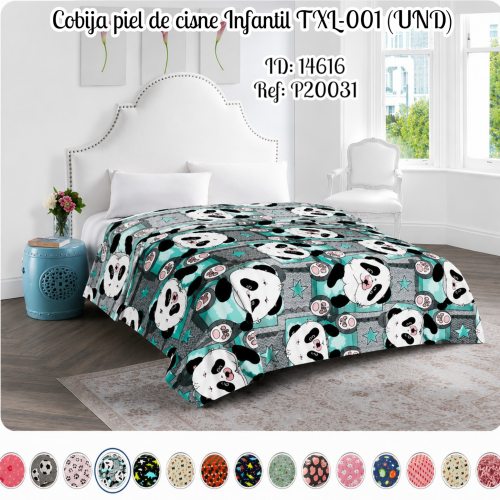 Cobija piel de cisne Infantil TXL-001 (UND)