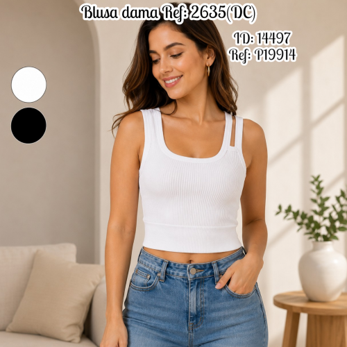 Blusa  dama Ref: 2635(DC)