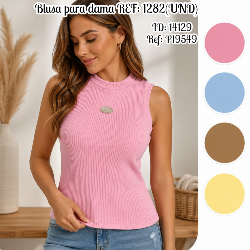 Blusa para dama REF: 1282(UND)