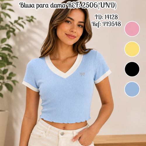 Blusa para dama REF: 2506(UND)