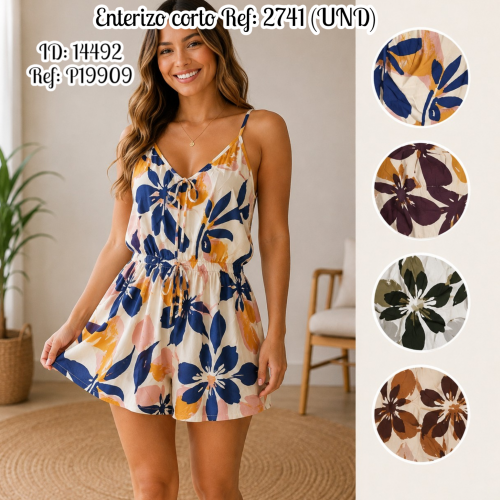 Vestido corto  Ref: 2741 (UND)