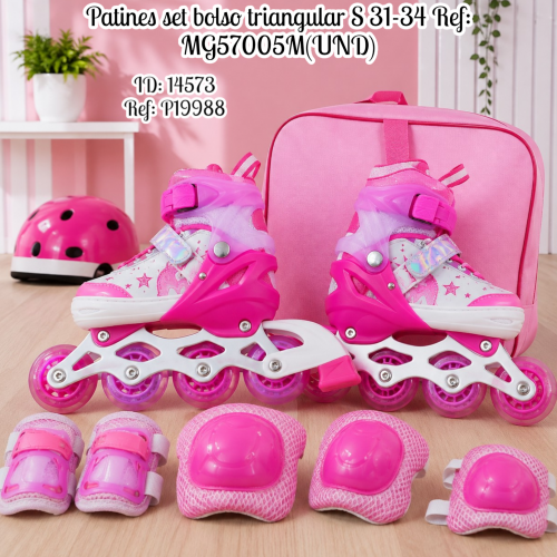 Patines set bolso triangular S 31-34 Ref: MG57005M(UND)