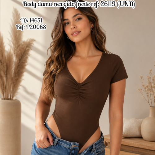 Body dama recogido frente ref: 26119 (UND)
