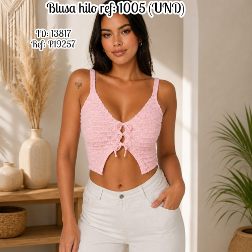 Blusa hilo ref: 1005 (UND)