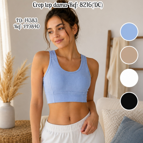 Crop top dama  Ref: 8216(DC)