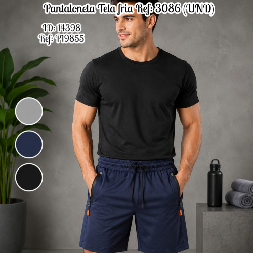 Pantaloneta Tela fria Ref: 3086 (UND)