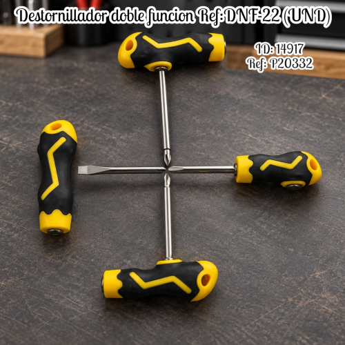Destornillador doble funcion Ref:DNF-22 (UND)