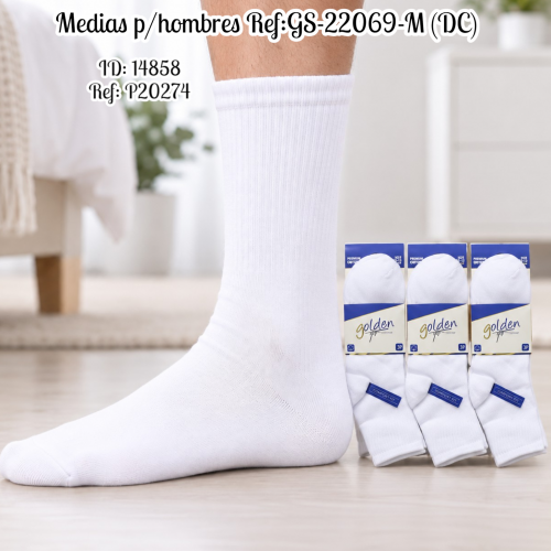Medias p/hombres Ref:GS-22069-M (DC)