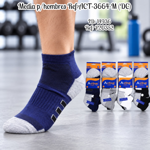 Media p/hombres Ref:ACT-3664-M (DC)