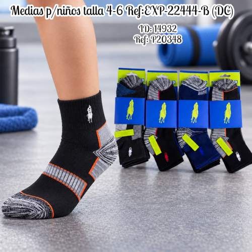 Medias p/niños talla 4-6 Ref:EXP-22444-B (DC)