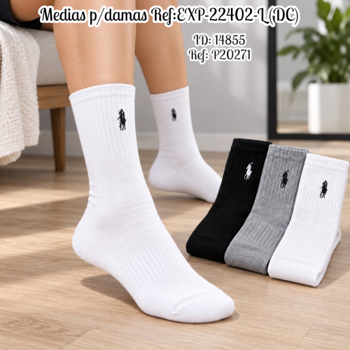 Medias p/damas Ref:EXP-22402-L (DC)