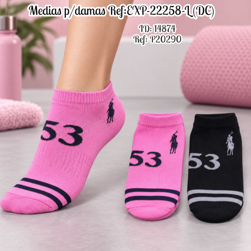 Medias p/damas Ref:EXP-22258-L (DC)